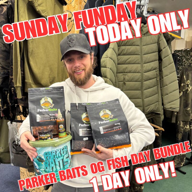 SUNDAY FUNDAY PARKER BAITS OG FISH DAY BUNDLE (AUTO DRAW)