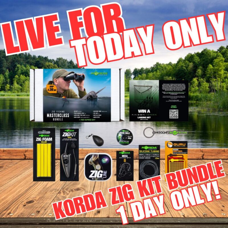 TODAY ONLY KORDA ZIG KIT BUNDLE  (AUTO DRAW)