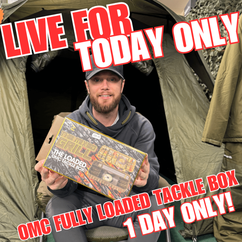 TODAY ONLY OMC MIXED GRILL LOADED TACKLE BOX (AUTO DRAW)