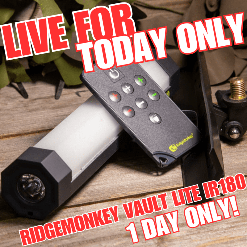 TODAY ONLY RidgeMonkey Vault Lite IR180 (AUTO DRAW)