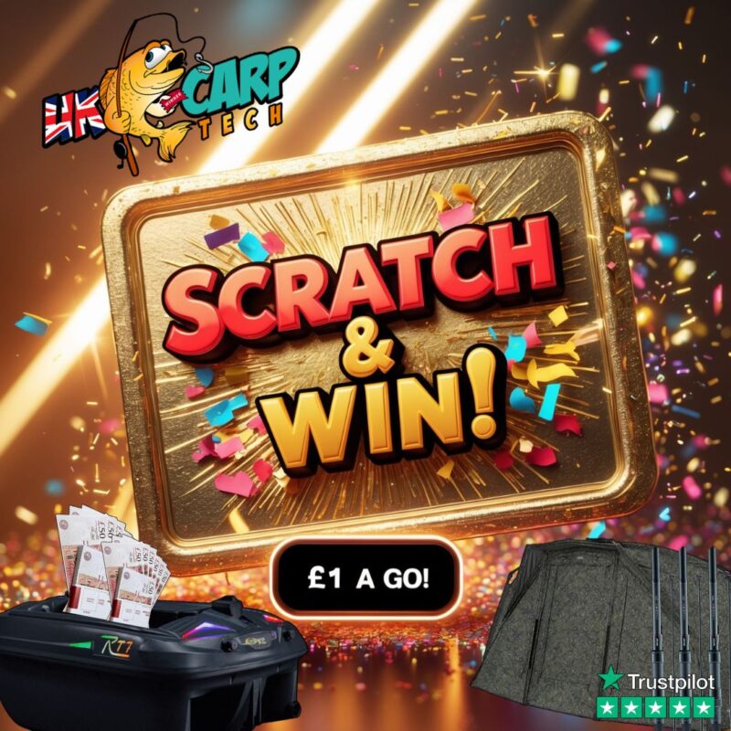 SCRATCH & WIN £15,000 OF PRIZES!