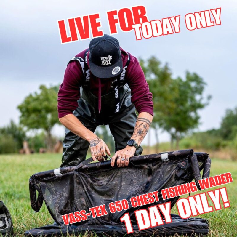 TODAY ONLY Vass-Tex 650 Series Chest Wader (Auto Draw)