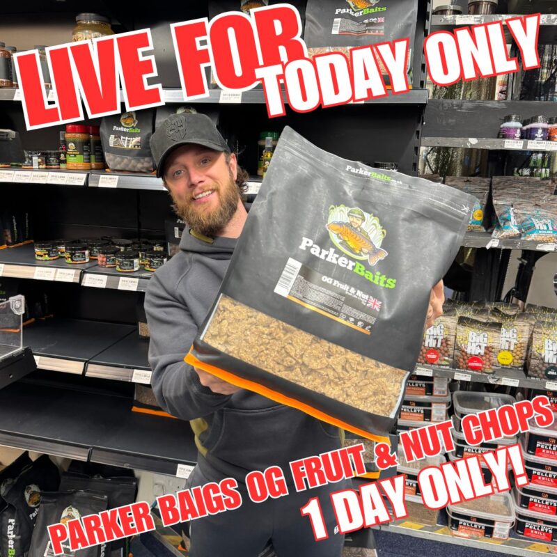 TODAY ONLY 5KG OG FRUIT & NUT CHOPS (AUTO DRAW)