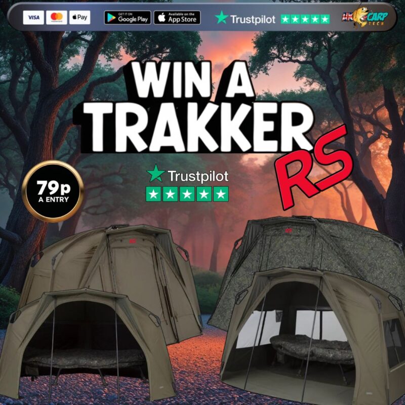 10 CHANCES TO WIN A TRAKKER TEMPEST RS BIVVY ALL SIZES