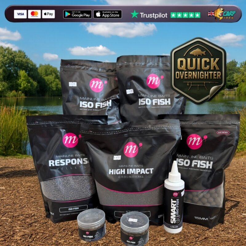 Iso Fish (QUICK OVERNIGHTER) MAINLINE ISO FISH BUNDLE AUTO DRAW - UK Carp Tech