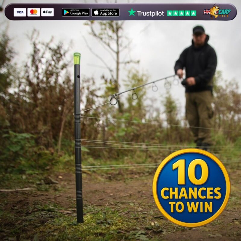 Automated Distance Stick 10 CHANCES TO WIN Korda Distance Sticks With End Draw - UK Carp Tech