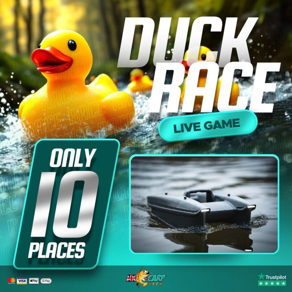 DUCK RACE DEEPER - SPARK BAIT BOAT (ONLY 10 PLACES AVAILABLE) - UK Carp ...