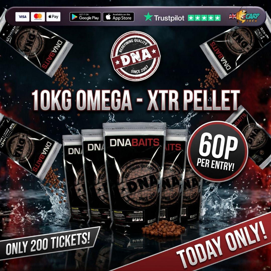 (TODAY ONLY) 10KG DNA XTR PELLETS