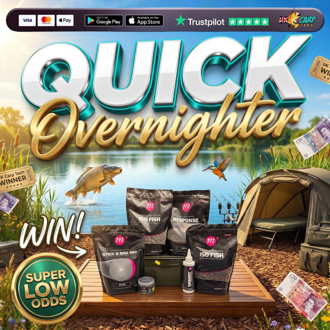 (QUICK OVERNIGHTER) MAINLINE ISO FISH DAY SESSION BUNDLE