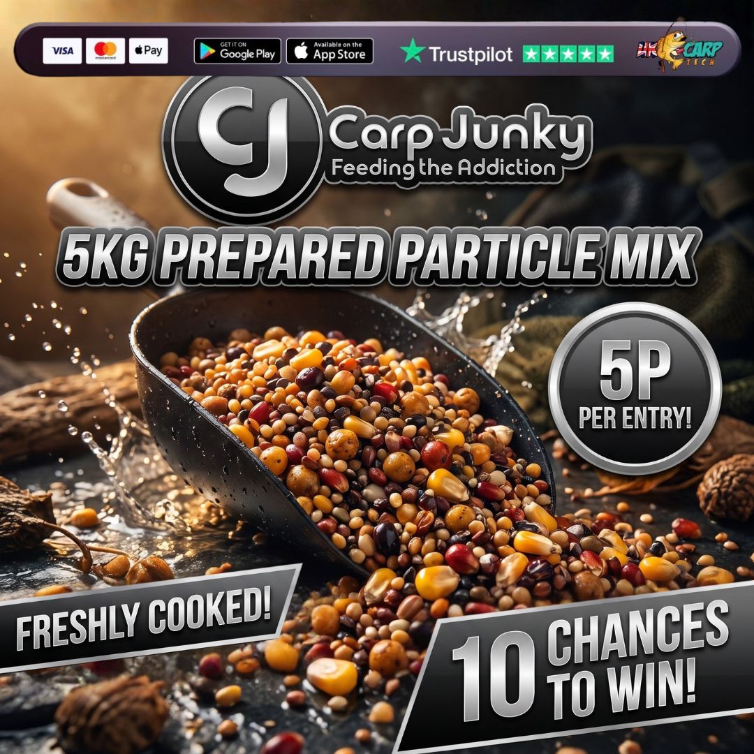 10 CHANCES TO WIN 5KG PREPARED PARTICLE MIX WITH END DRAW