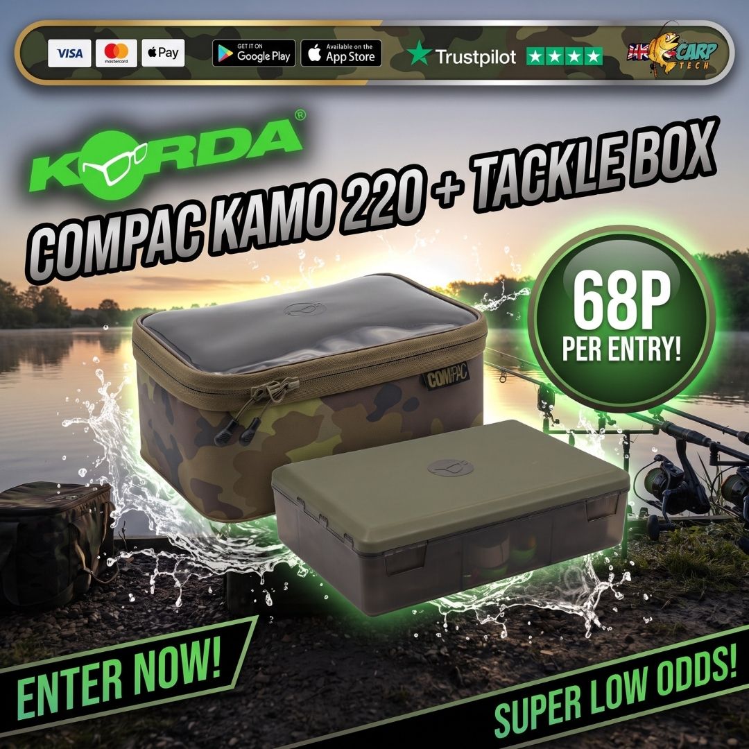 KORDA – COMPAC KAMO – 220 + TACKLE BOX