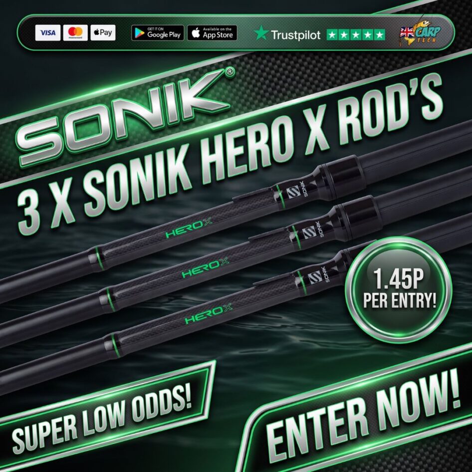 (LOW ODDS) 3 X SONIK HERO X ROD’S