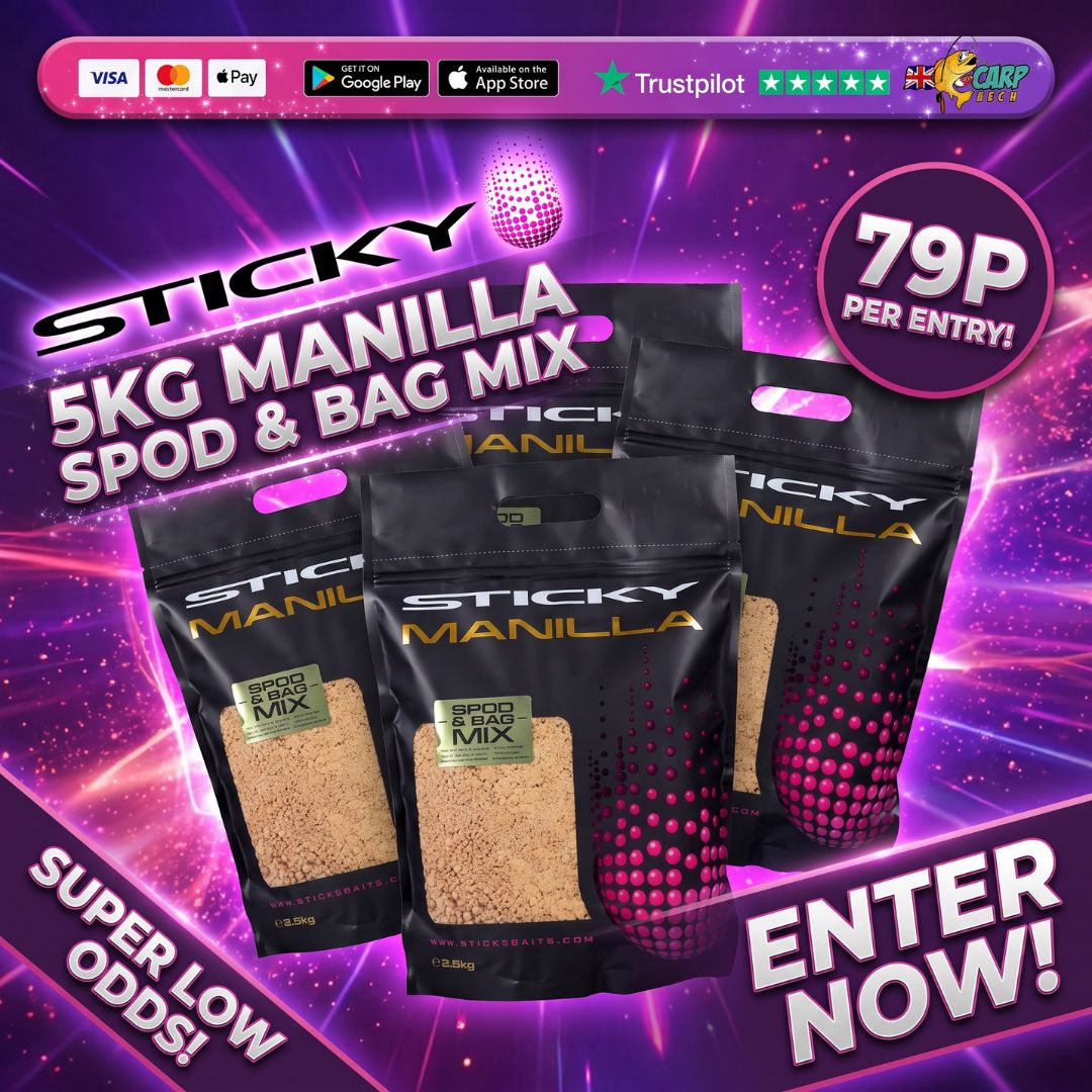10KG STICKY MANILLA SPOD & BAG MIX