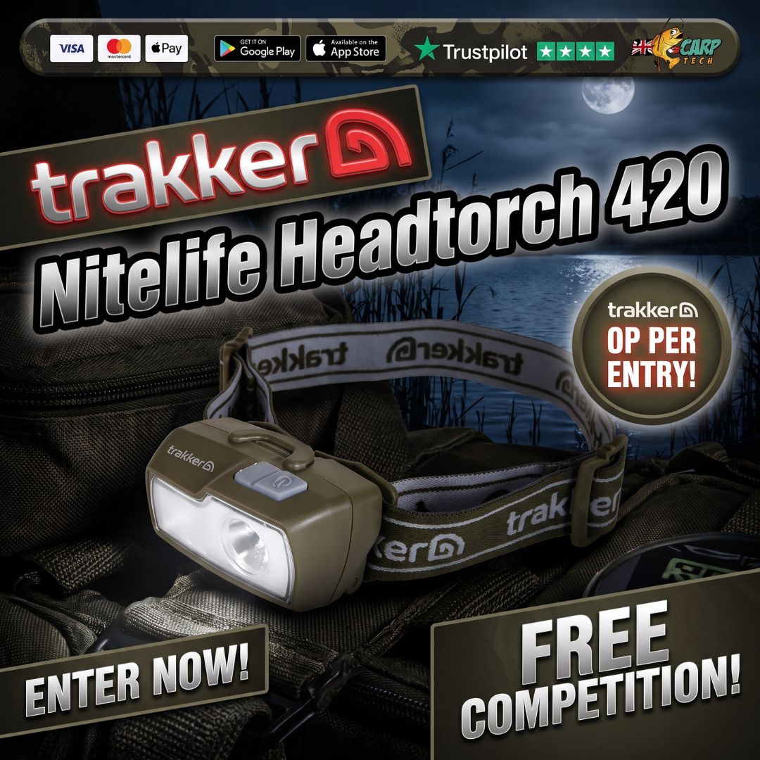FREE COMPETITION EVERY DAY FOR SEPTEMBER Trakker Nitelife Headtorch 420
